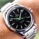 Swiss Replica Omega Seamaster Aqua Terra 150m VS Factory 8500 Watch Black Dial Green hand (3)_th.jpg